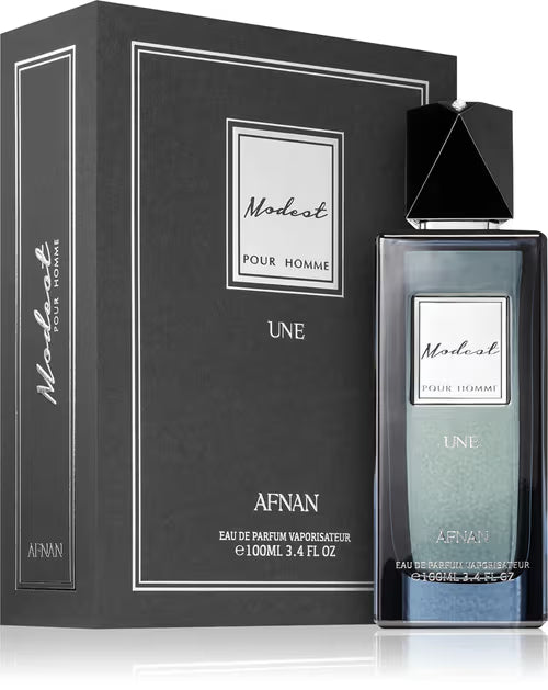 Afnan Modest Une Homme – Fresh Aromatic Woody EDP 100ML